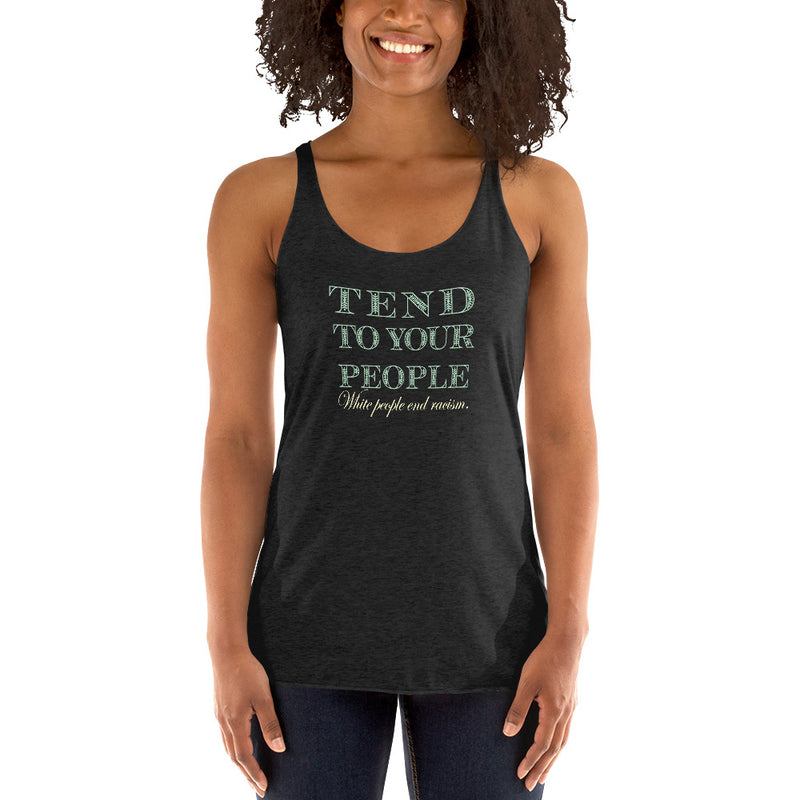 Tend To Your People Tank Top | Black Community Love