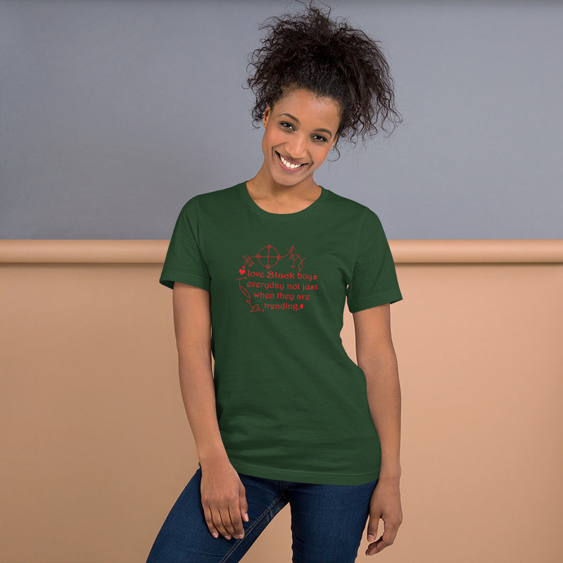 Love Black Boys Everyday T-Shirt | Black Boy Joy