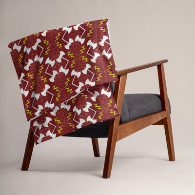 Kabiosile Throw Blanket | Afrocentric Home Decor
