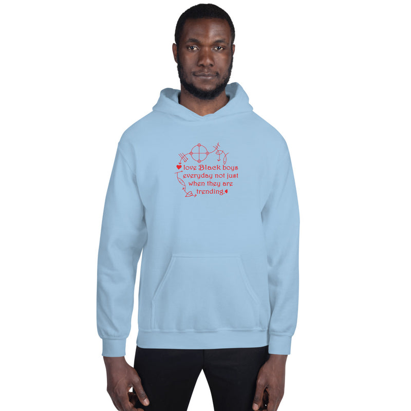 Love Black Boys Everyday Hoodie | Black Boy Joy