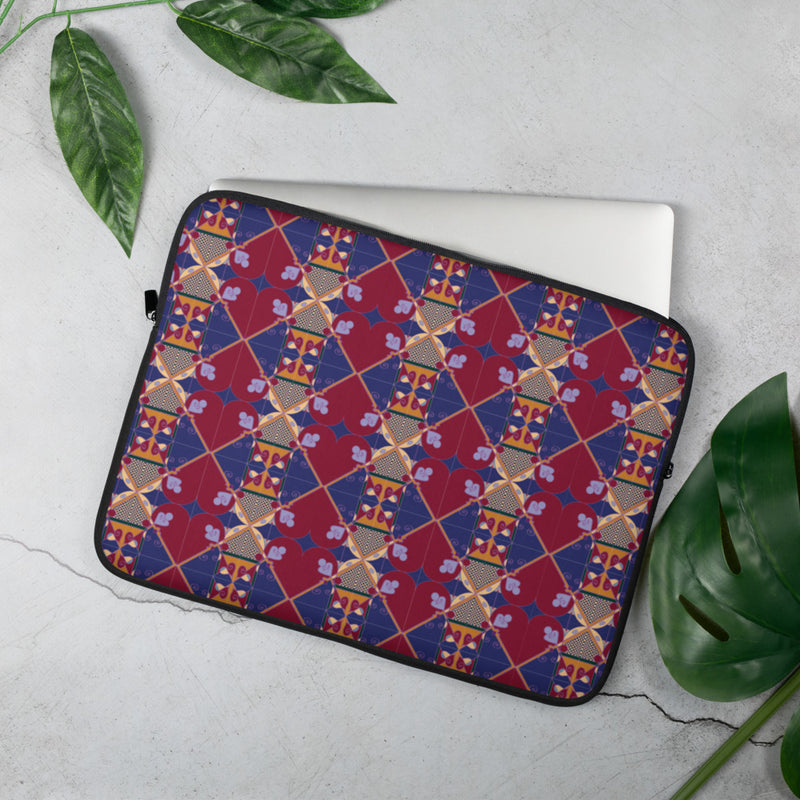 Ujamaa Laptop Sleeve | Kwanzaa & Black Pride Decor