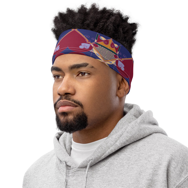 Ujamaa Neck Gaiter | Kwanzaa & Black Pride Accessory