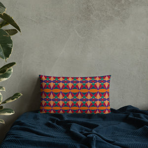 Ujima Throw Pillow | Kwanzaa Decor & Black Pride