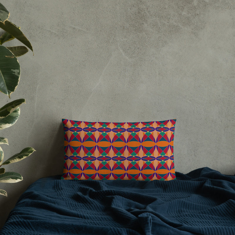 Ujima Throw Pillow | Kwanzaa Decor & Black Pride