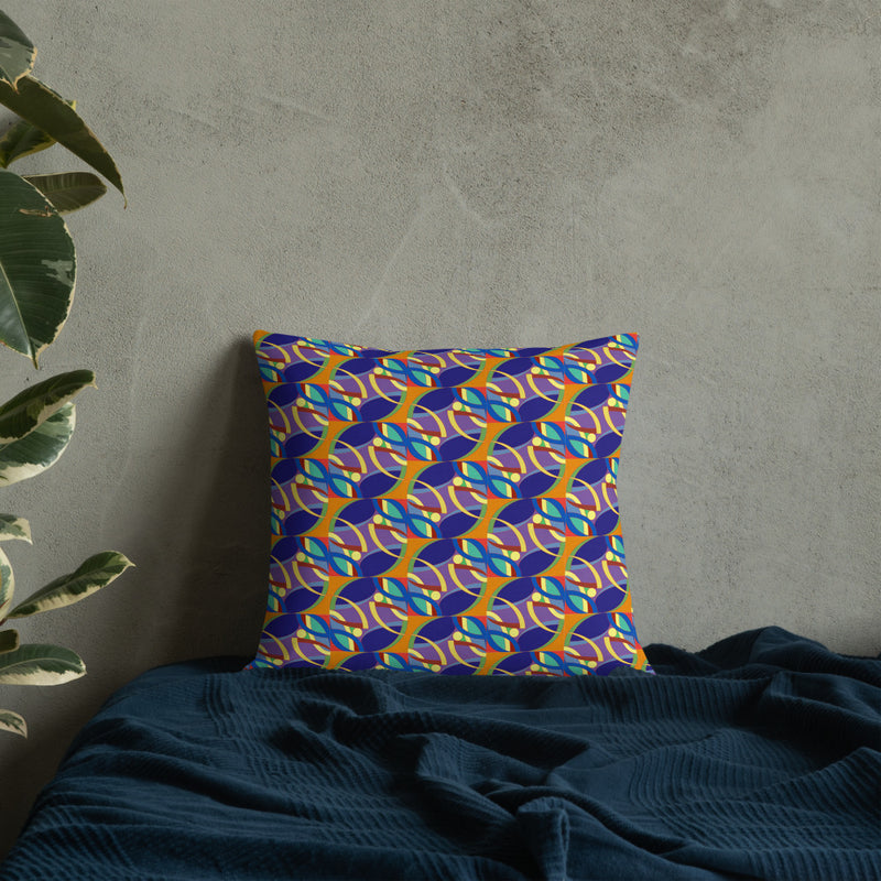 Nana's Strands Pillow | Black Heritage Decor