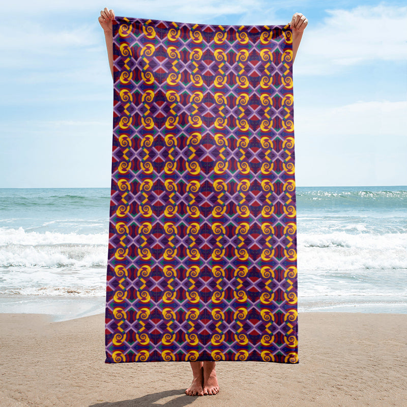 Yansa Gathers Bath Sheet | Afrocentric Decor & Orisha Art