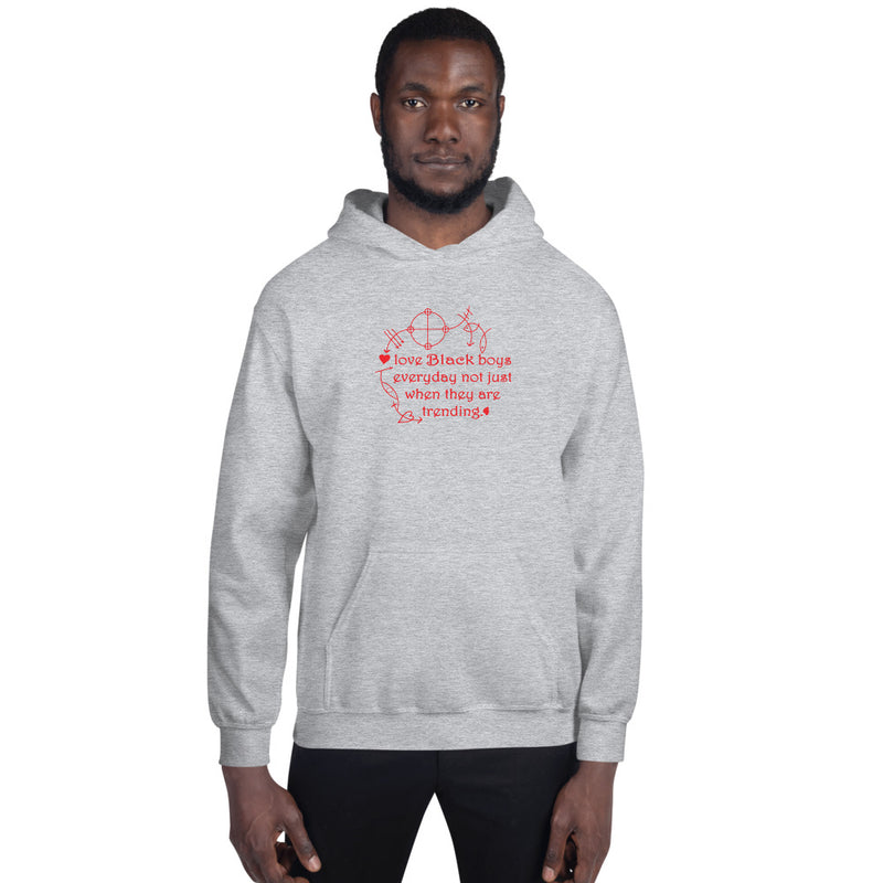 Love Black Boys Everyday Hoodie | Black Boy Joy