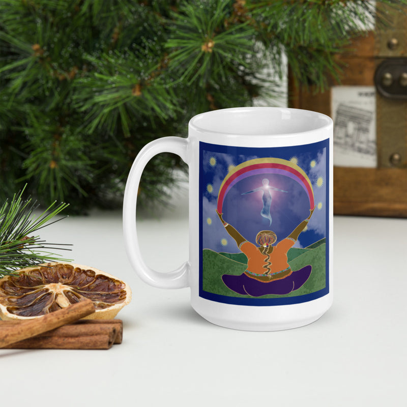 She Welcomes Her Highest Self Mug | Black Queer Affirmation
