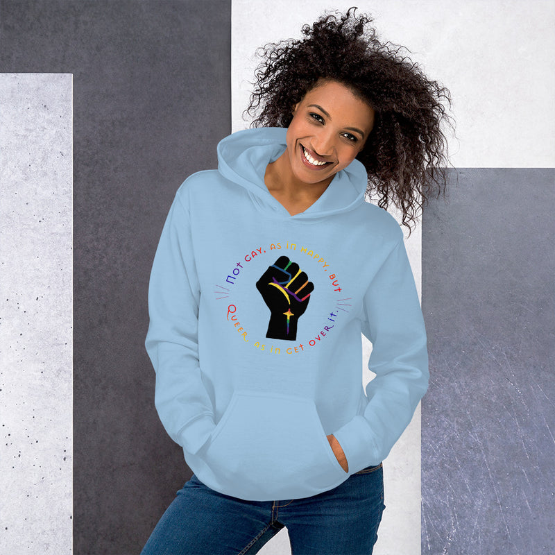 Get Used To It Hoodie | Queer Pride Apparel
