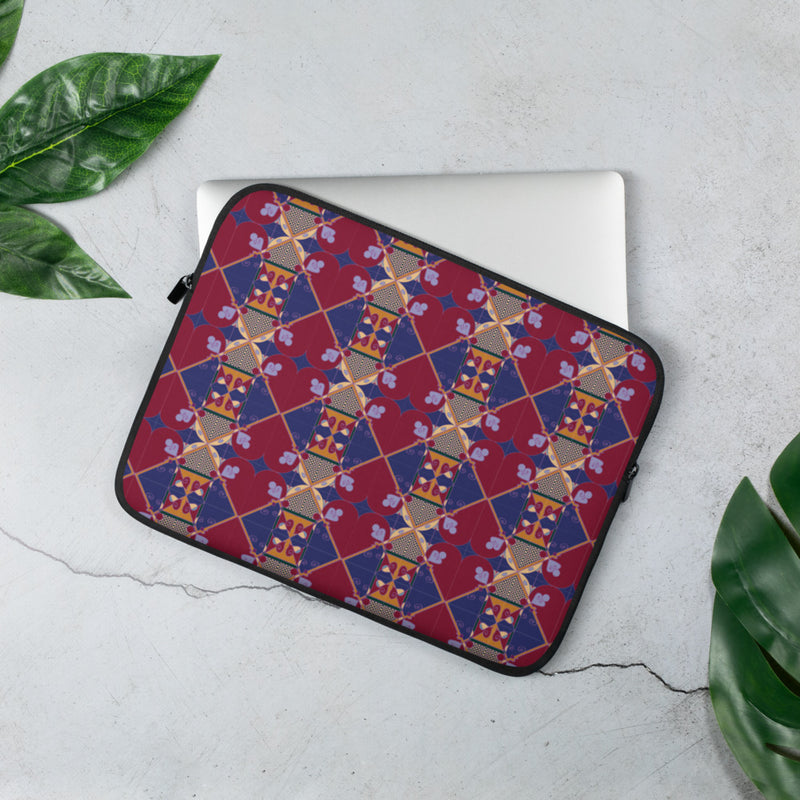 Ujamaa Laptop Sleeve | Kwanzaa & Black Pride Decor