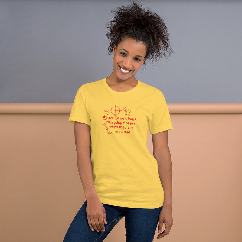 Love Black Boys Everyday T-Shirt | Black Boy Joy