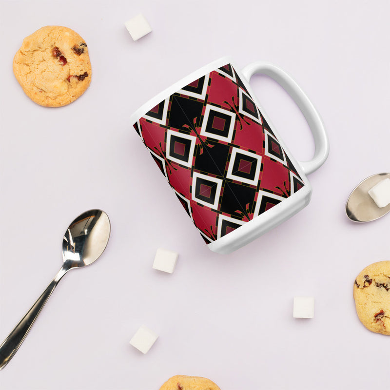 Garabato Pathways Ceramic Mug | Afrocentric Gifts