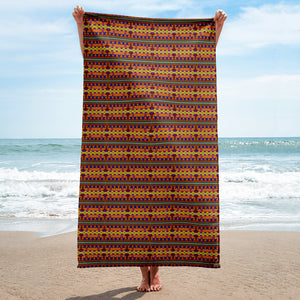 Kujichagulia Bath Sheet | Kwanzaa & Black Pride Decor