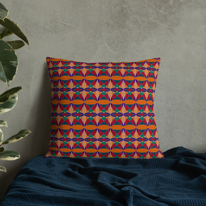 Ujima Throw Pillow | Kwanzaa Decor & Black Pride
