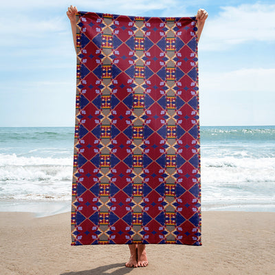 Ujamaa Generosity Bath Sheet | Kwanzaa & Black Pride Decor