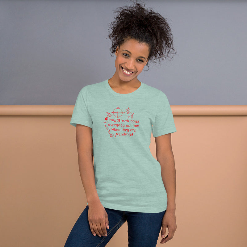 Love Black Boys Everyday T-Shirt | Black Boy Joy