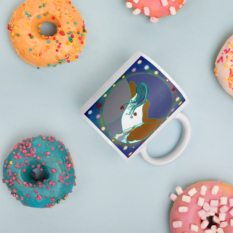 Full Moon Rising Mug | Black Queer Art