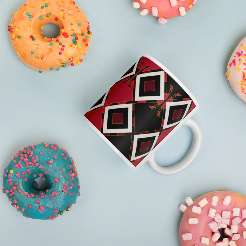 Garabato Pathways Ceramic Mug | Afrocentric Gifts