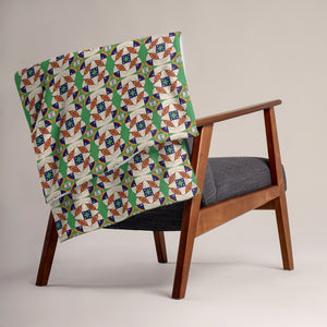 Umoja Throw Blanket | Afrocentric Home Decor