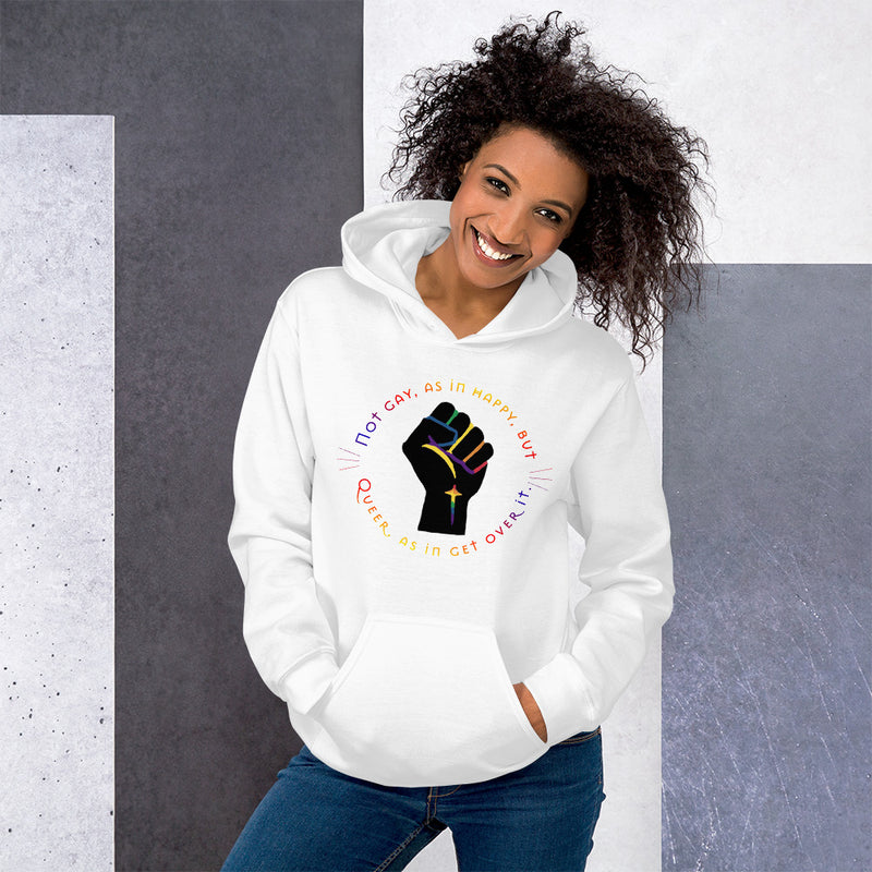 Get Used To It Hoodie | Queer Pride Apparel