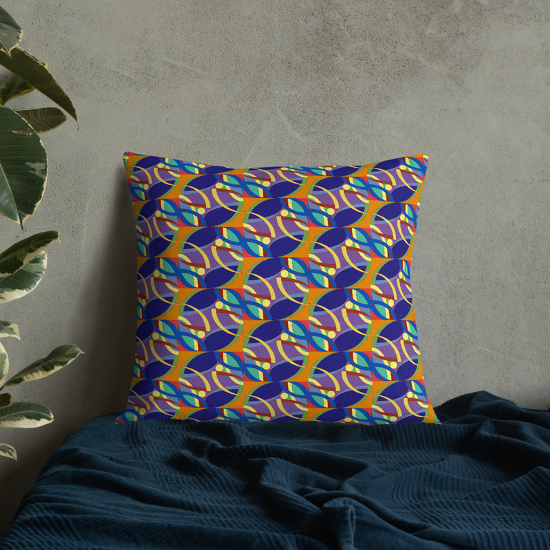 Nana's Strands Pillow | Black Heritage Decor