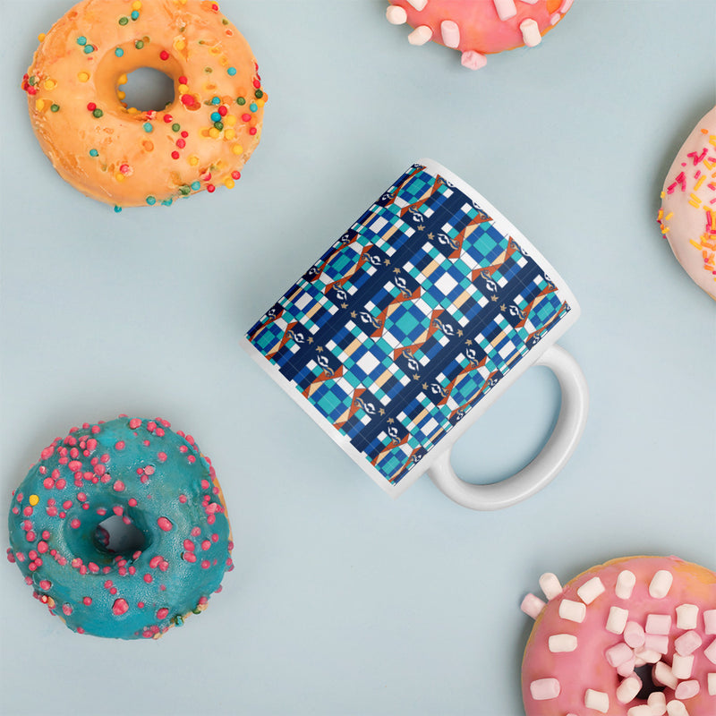 Deep Wata Mug | Afrocentric Ceramic Decor