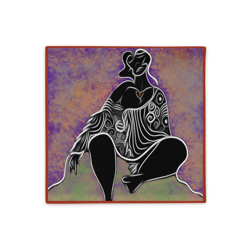 She Thinks Pillow Case | Black Women Empowerment Decor