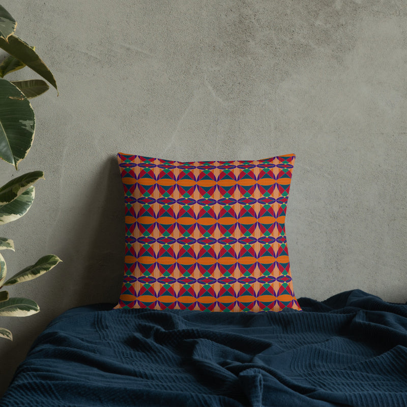 Ujima Throw Pillow | Kwanzaa Decor & Black Pride