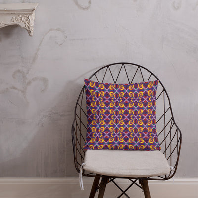 Yansa Gathers Throw Pillow | Afrocentric Decor & Orisha Art