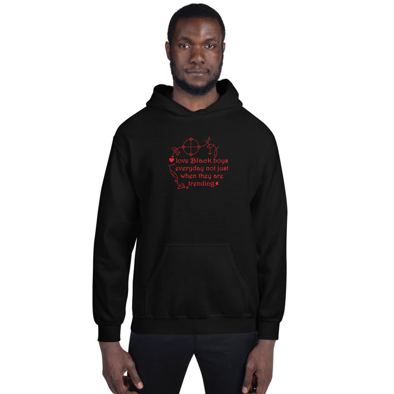Love Black Boys Everyday Hoodie | Black Boy Joy