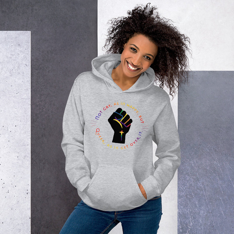 Get Used To It Hoodie | Queer Pride Apparel