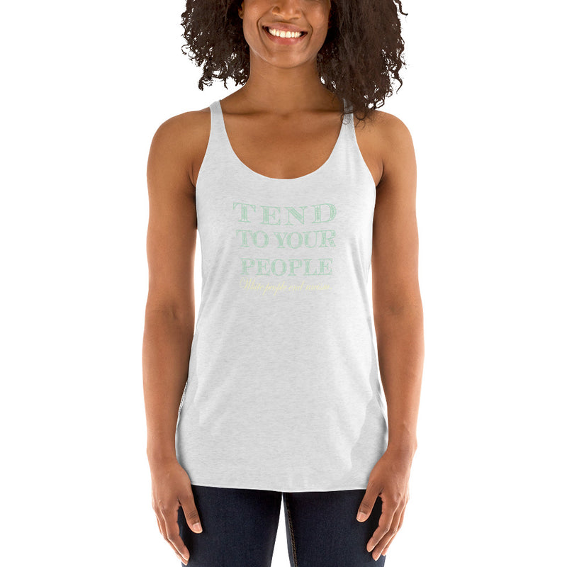 Tend To Your People Tank Top | Black Community Love