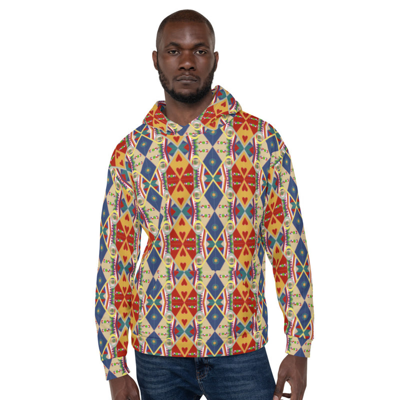 Egun Illuminations Hoodie | Afrocentric Spiritual Art