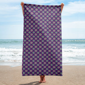 Bonfire Night Beach Towel | Black Queer Art