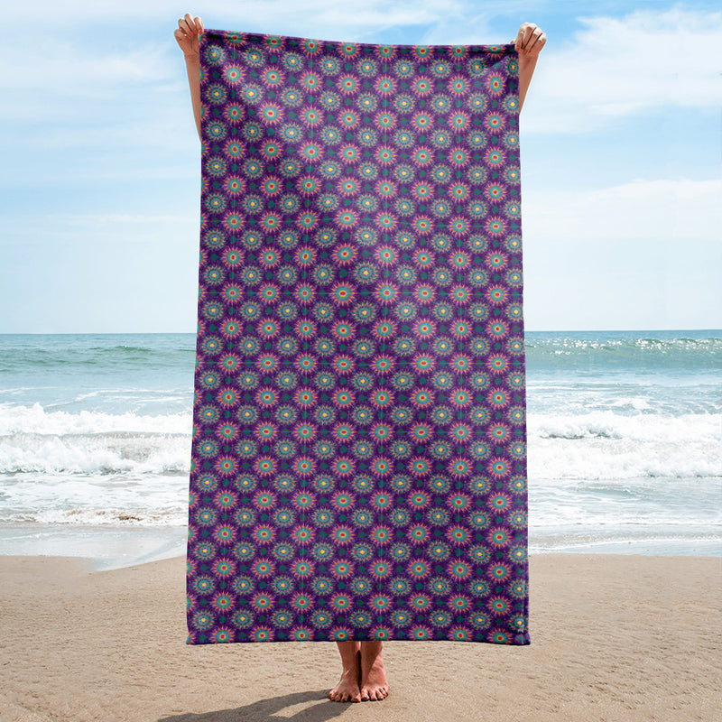 Bonfire Night Beach Towel | Black Queer Art