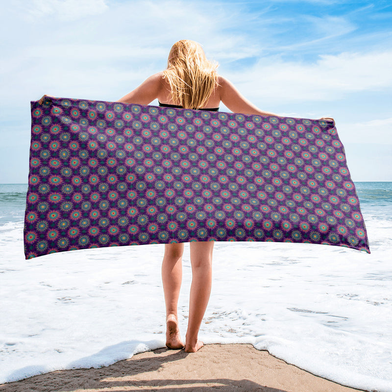 Bonfire Night Beach Towel | Black Queer Art