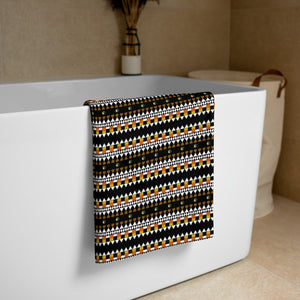 Fulani's Desire Bath Sheet | Afrocentric Bath Decor