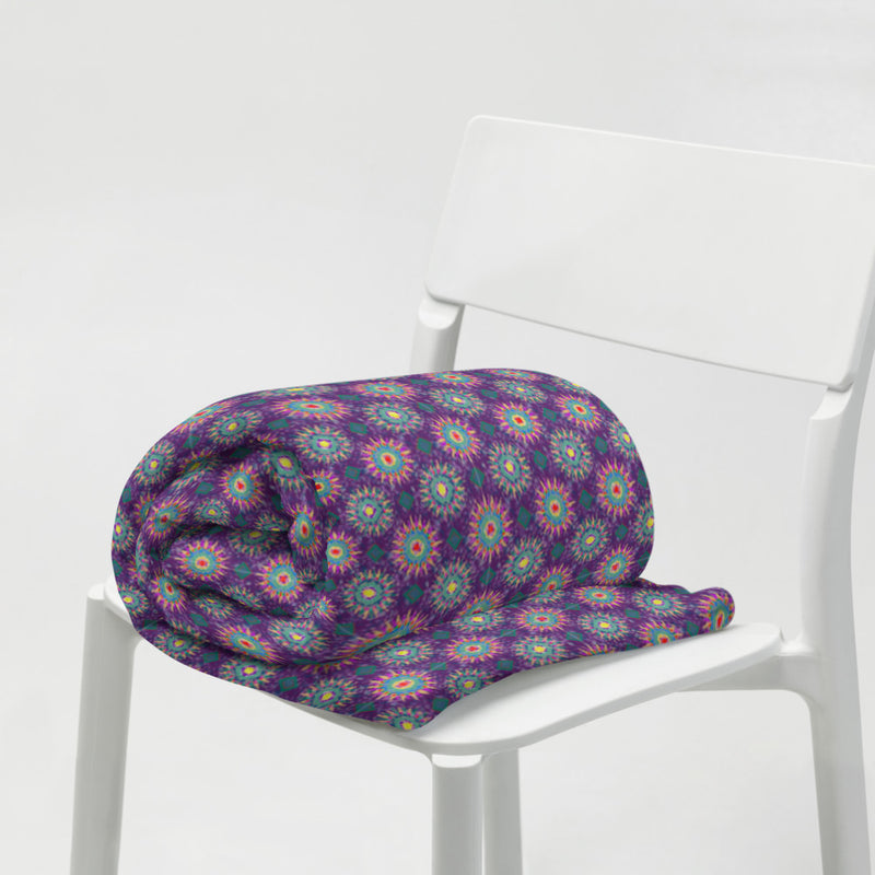 Bonfire Night Throw Blanket | Black Queer Home Decor
