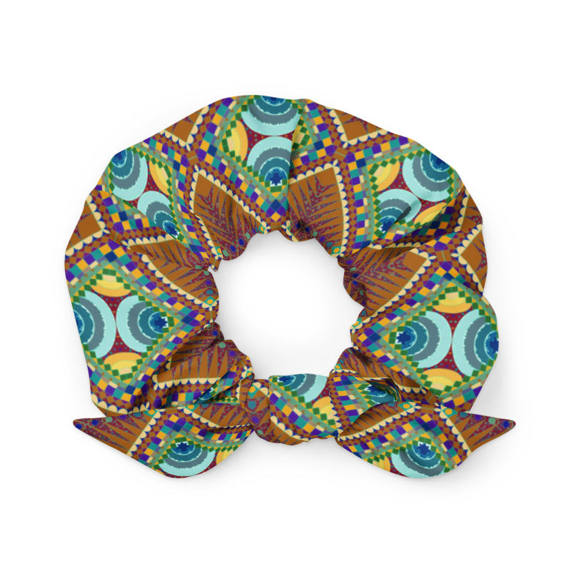 Portals 'N Time Pools Scrunchie | Afrocentric Accessories