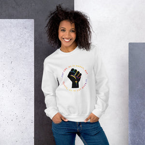 Get Used To It Sweatshirt | Queer Pride Apparel