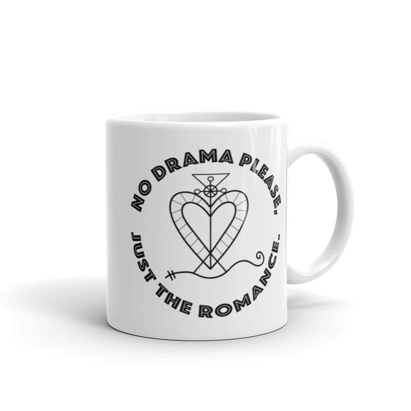 No Drama, Just The Romance Mug | Queer Love & Black Joy