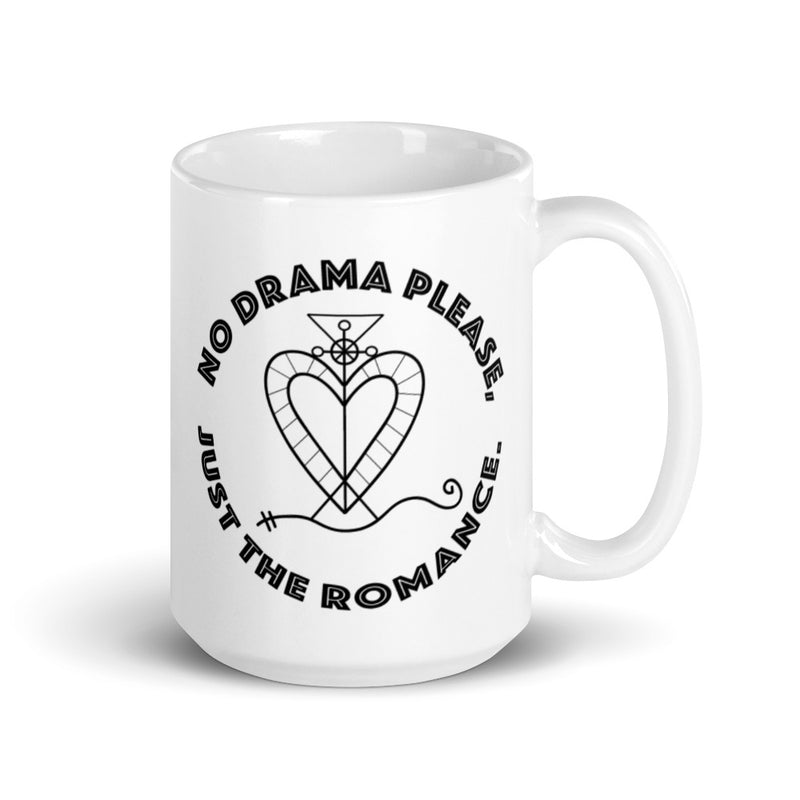 No Drama, Just The Romance Mug | Queer Love & Black Joy
